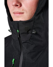 Load image into Gallery viewer, WO◆2 - THREE-LAYER BONDED RAIN JACKET - Black
