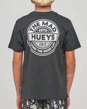 Load image into Gallery viewer, Good Life Hueys | Youth SS Tee - Vintage Black
