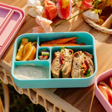 Load image into Gallery viewer, Aqua Bento Lunchbox
