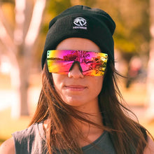 Load image into Gallery viewer, HEATWAVE LAZER FACE SUNGLASSES: Savage Spectrum
