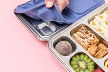 Load image into Gallery viewer, Five Compartment Leakproof Stainless Steel Lunch Box (Indigo silicone seal)

