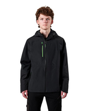 Load image into Gallery viewer, WO◆2 - THREE-LAYER BONDED RAIN JACKET - Black
