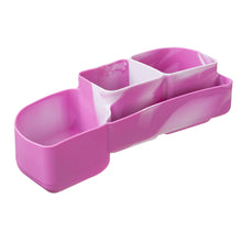 Load image into Gallery viewer, silicone bento tray - lunchbox - cosmic
