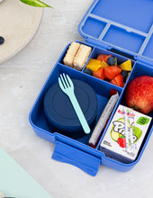 Load image into Gallery viewer, MontiiCo Insulated Mini Food Jar - Navy
