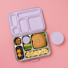 Load image into Gallery viewer, Five Compartment Leakproof Stainless Steel Lunch Box
