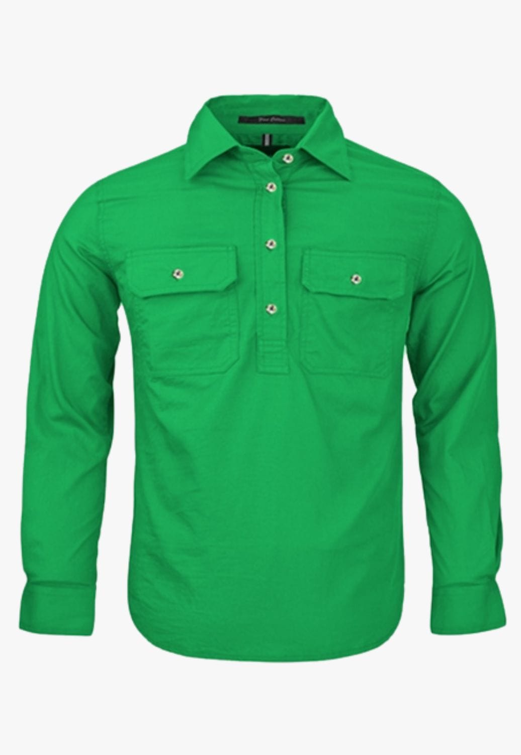 Pilbara Kids Closed Front Work Shirt RM400CF