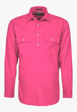 Pilbara Mens Closed Front Work Shirt RM200CF