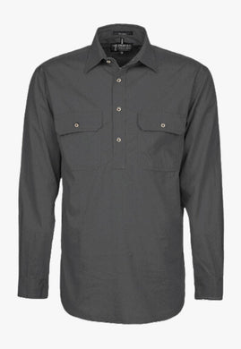 Pilbara Mens Closed Front Work Shirt RM200CF