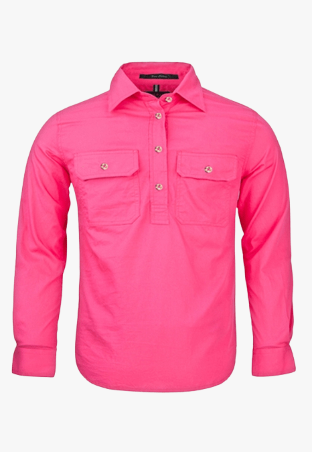 Pilbara Kids Closed Front Work Shirt RM400CF