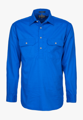 Pilbara Mens Closed Front Work Shirt RM200CF