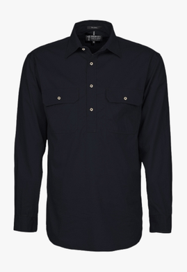 Pilbara Mens Closed Front Work Shirt RM200CF