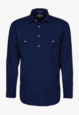 Pilbara Mens Closed Front Work Shirt RM200CF