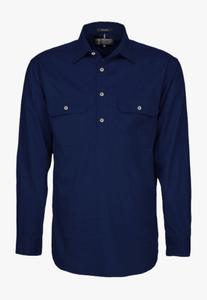 Pilbara Mens Closed Front Work Shirt RM200CF