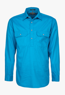 Pilbara Mens Closed Front Work Shirt RM200CF