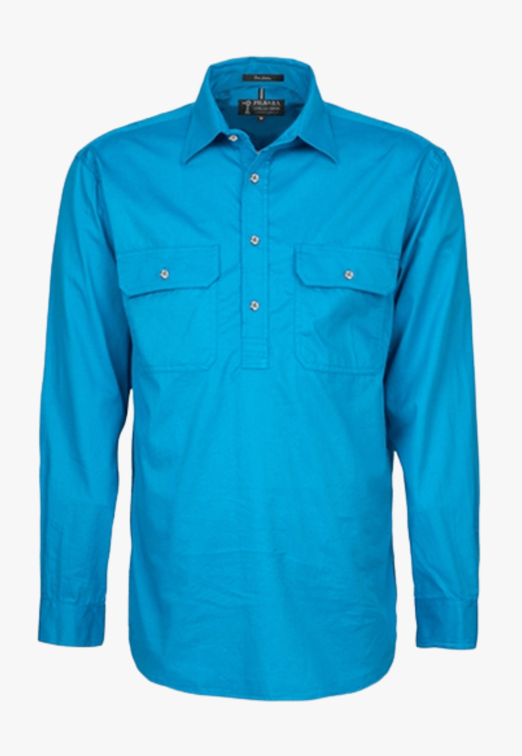 Pilbara Mens Closed Front Work Shirt RM200CF