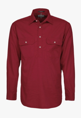 Pilbara Mens Closed Front Work Shirt RM200CF
