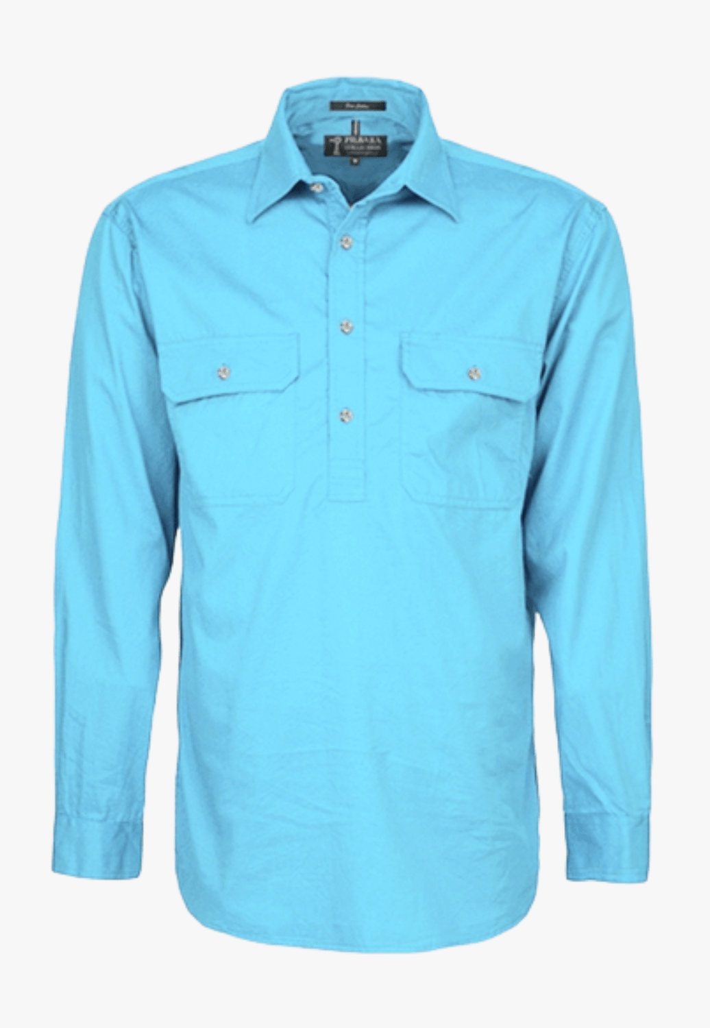 Pilbara Mens Closed Front Work Shirt RM200CF