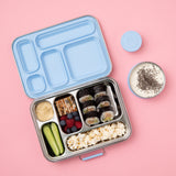 Load image into Gallery viewer, Five Compartment Leakproof Stainless Steel Lunch Box
