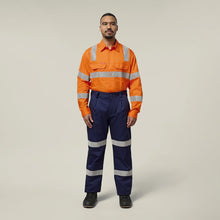 Load image into Gallery viewer, Double Hoop Tape Cotton Drill Pant
