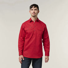 Load image into Gallery viewer, Mustang Closed Front Workshirt - Fiery Red
