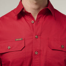 Load image into Gallery viewer, Mustang Closed Front Workshirt - Fiery Red
