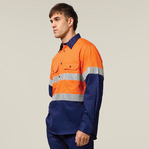 Hi-Vis Long Sleeve Heavyweight Shirt