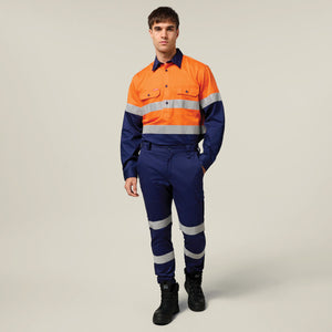 Hi-Vis Long Sleeve Heavyweight Shirt