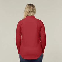 Load image into Gallery viewer, Womens Heritage Closed Front Drill Shirt - Fiery Red

