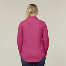 Load image into Gallery viewer, Womens Heritage Closed Front Drill Shirt - Hot Pink
