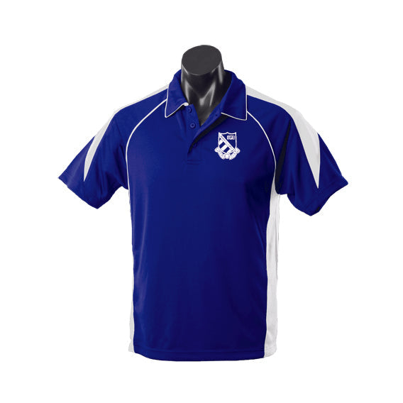 Embroidered North School Polo - Royal